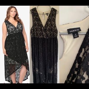 Torrid hi-low dress